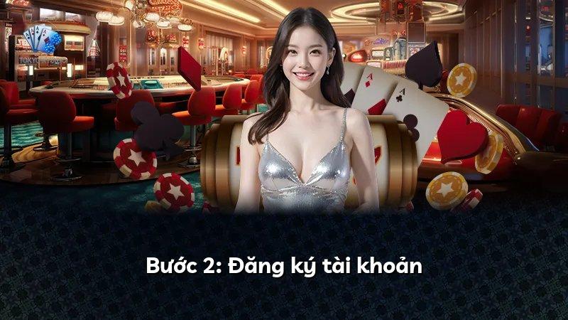 Bước 2: Đăng ký tài khoản