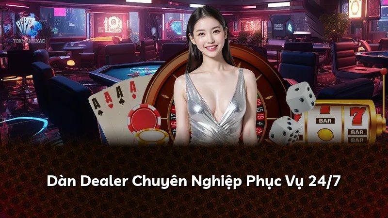 Dàn Dealer Chuyên Nghiệp Phục Vụ 24/7